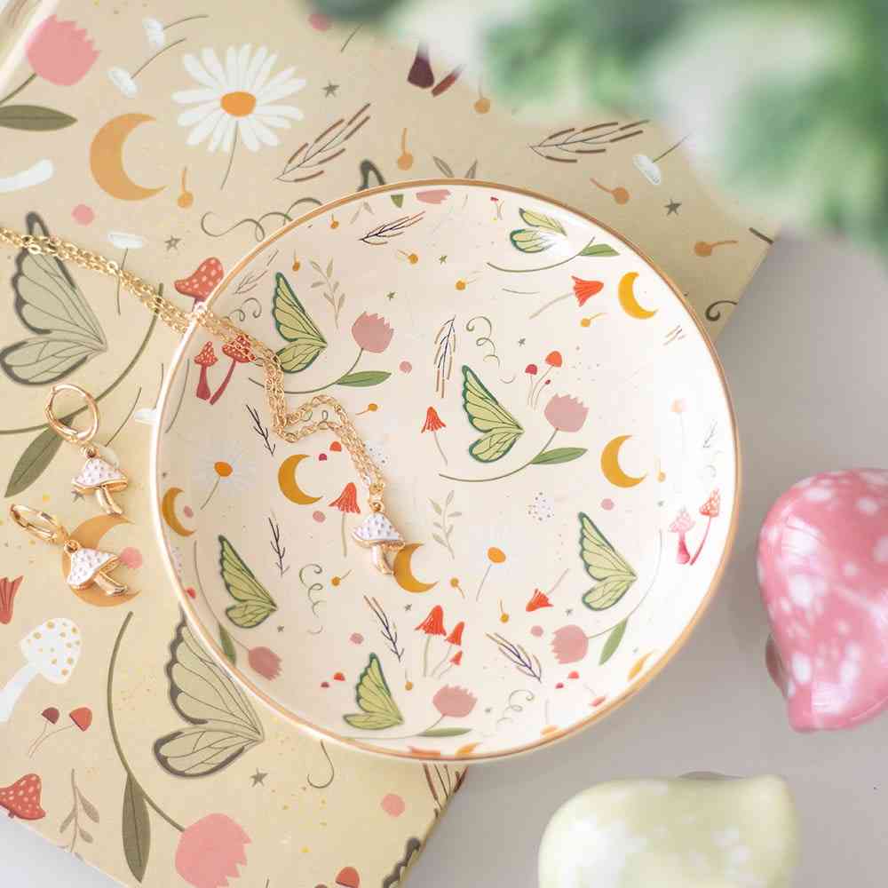 Something Different - Fairy Folklore Print Schmuckschale - Mehrfarben